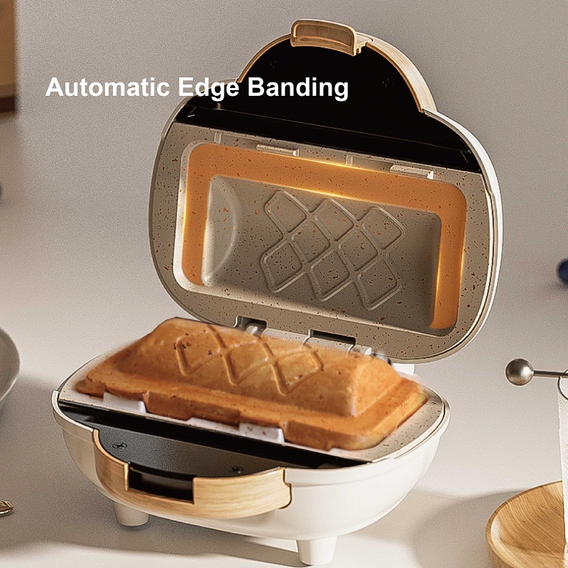 Sandwich Press Grill - 500W Sandwich Machine Fast Breakfast Machine