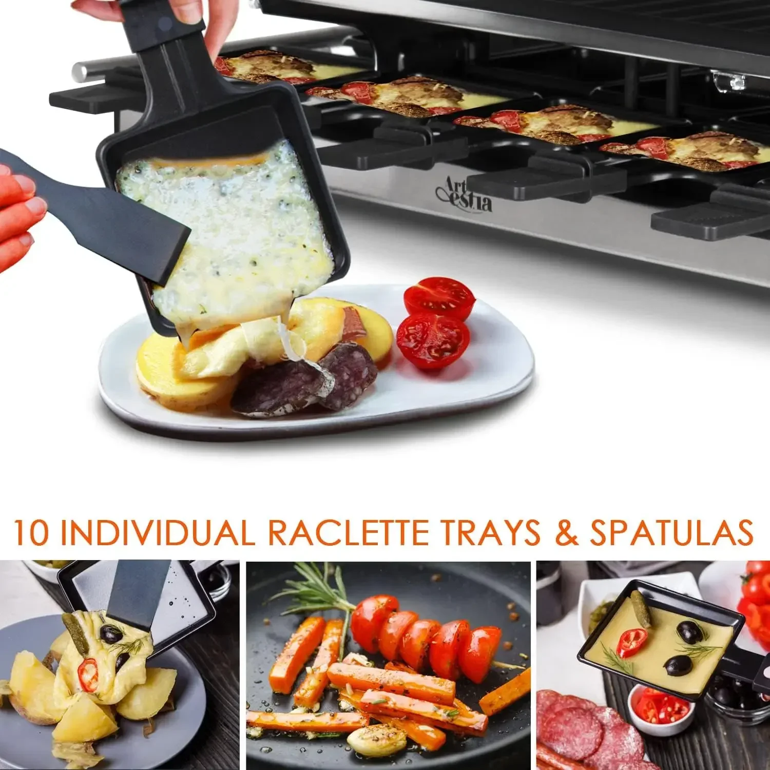 Artestia Raclette Table Grill, - Raclette Grill Table review and price