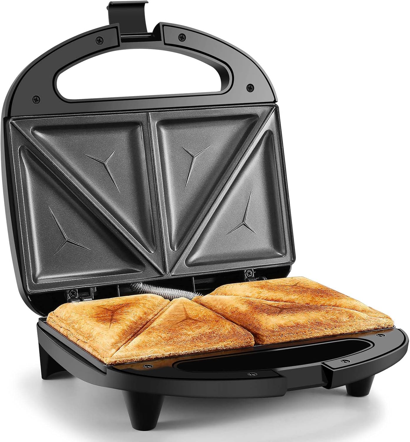 Sandwich Maker, 2-Slice Grille - Sandwich Press Grill review and price
