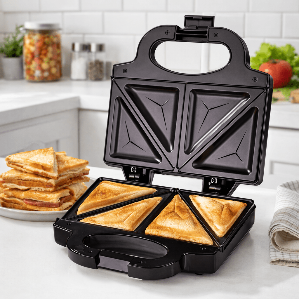 2-in-1 750W Fast Heating Sandw - Sandwich Press Grill review and price