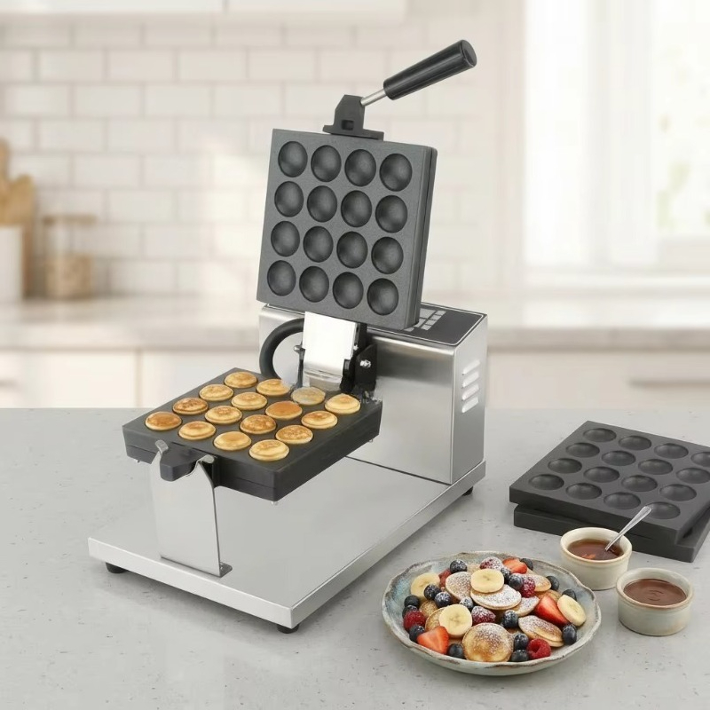 Nonstick Poffertjes Machine 16 - Sandwich Press Grill review and price