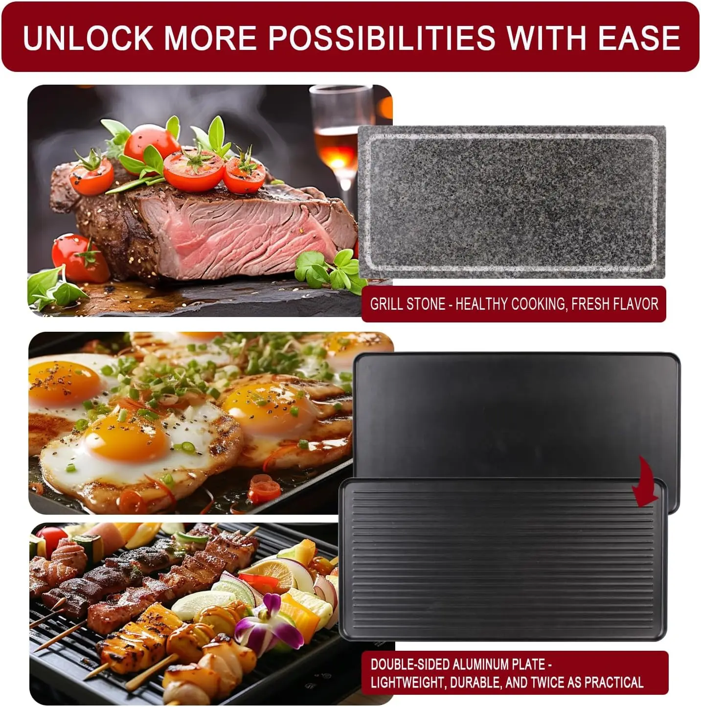 1700W Raclette Electric Party  - Raclette Grill Table review and price