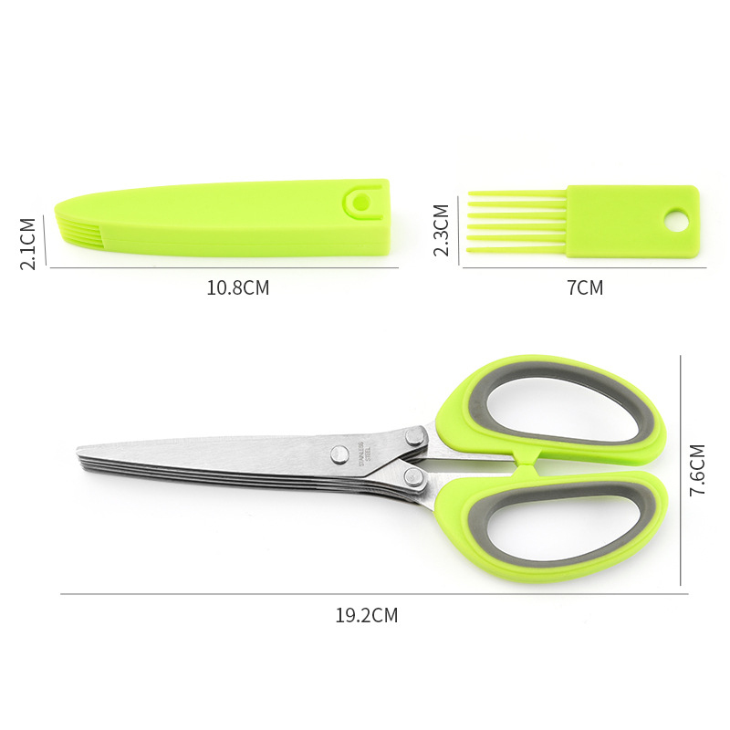 Multi-Layer Scissor Stainless  - Kitchen Appliances Green review and price