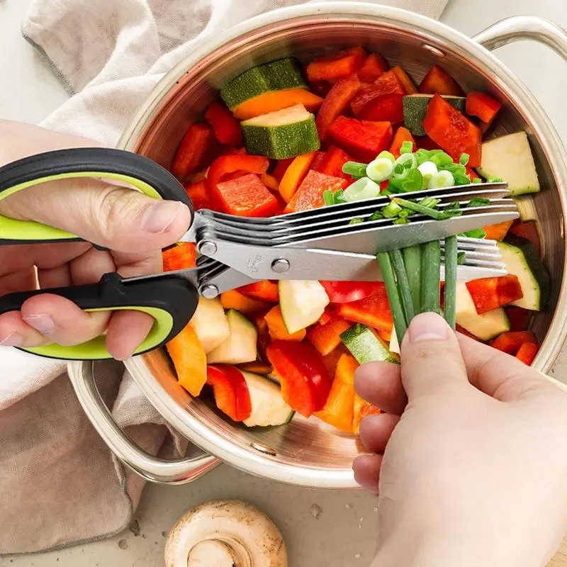 Multi-Layer Scissor Stainless  - Kitchen Appliances Green review and price