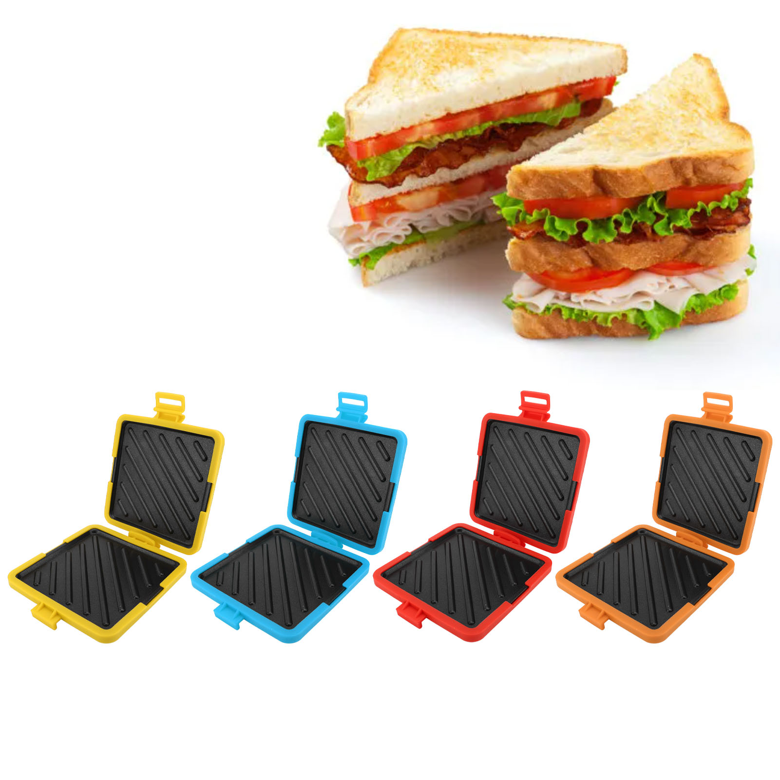 Toastie Maker Microwave Toasti - Sandwich Press Grill review and price