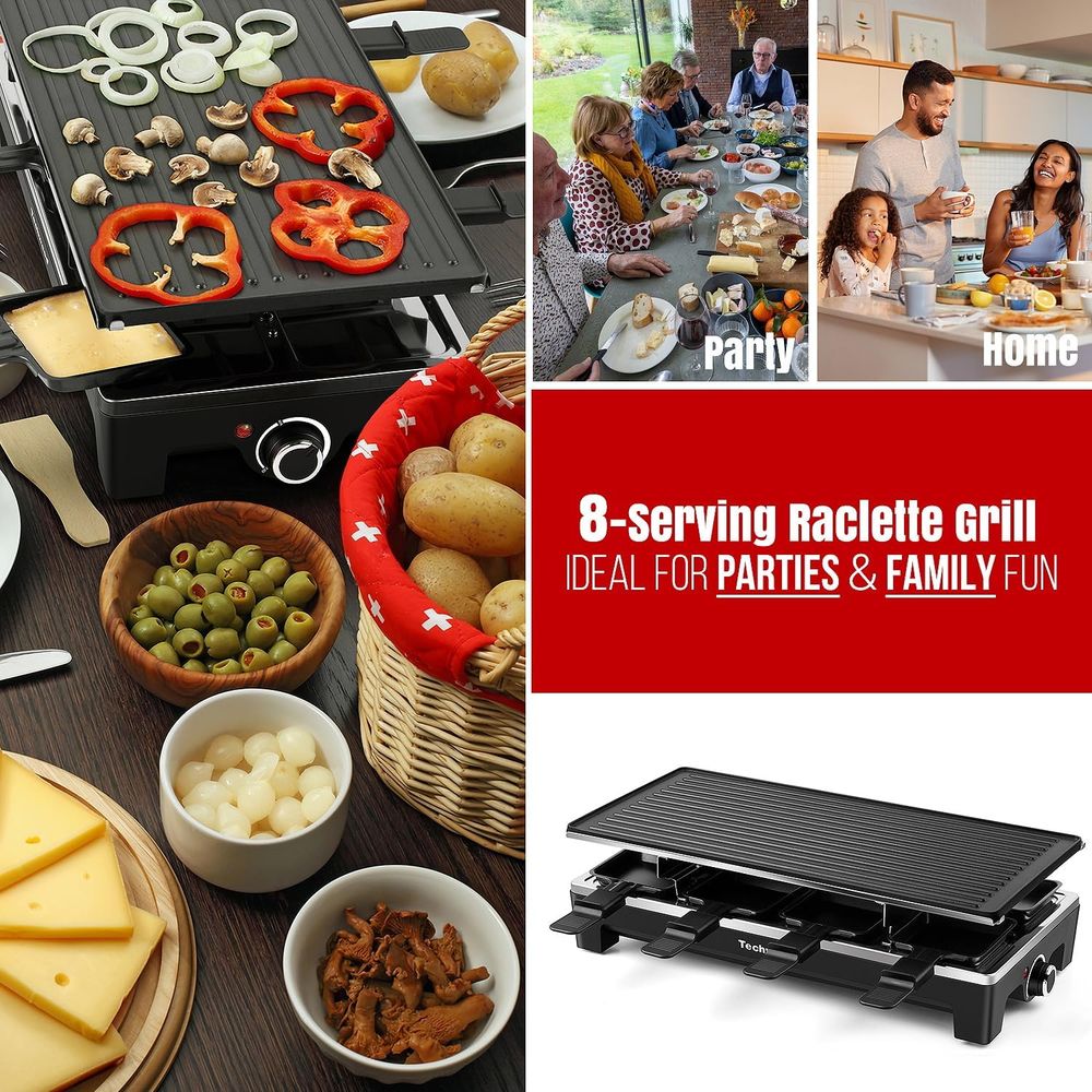 Raclette Grill, Electric Table - Raclette Grill Table review and price