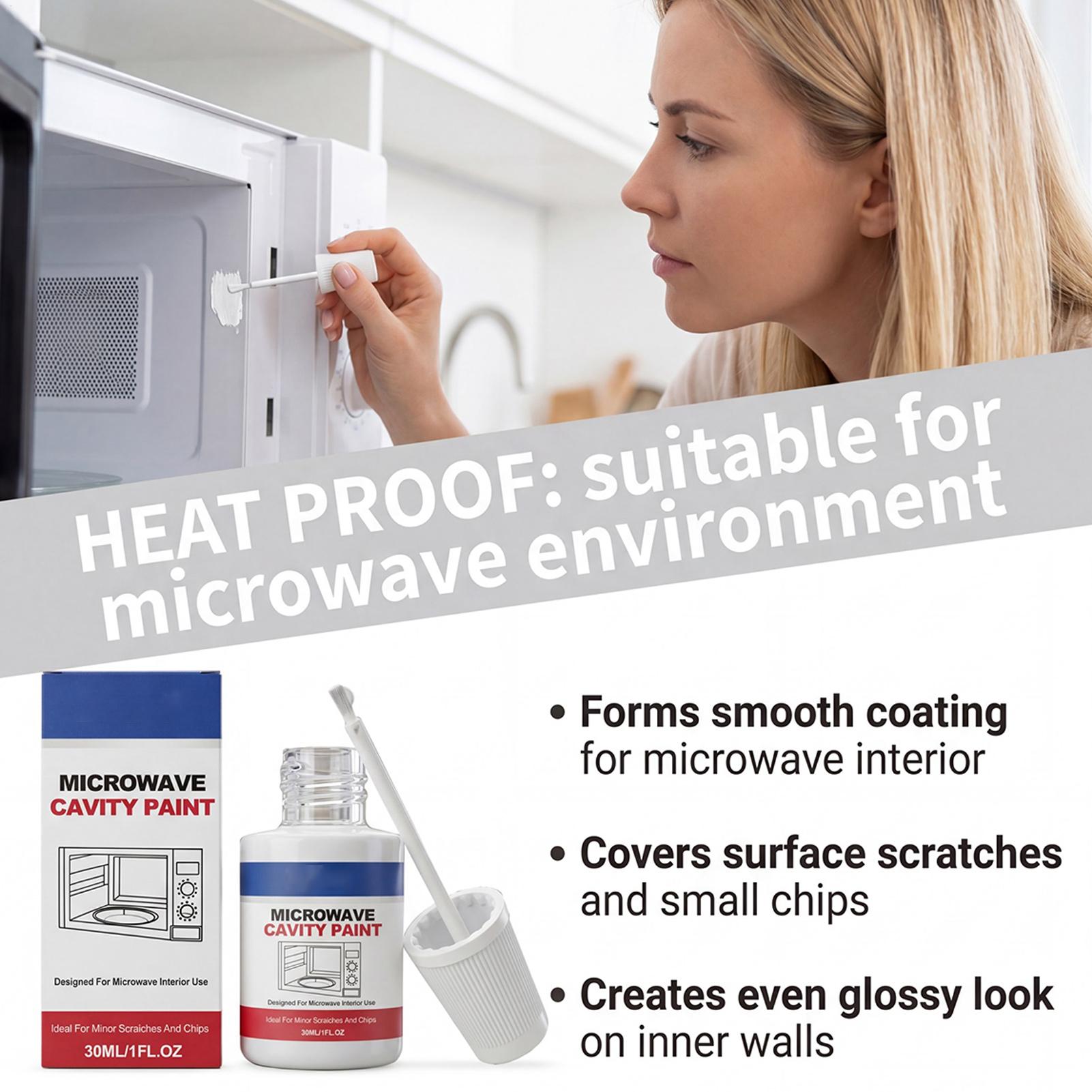 High Gloss Microwave Coating 3 - Kitchen Appliances Repair review and price