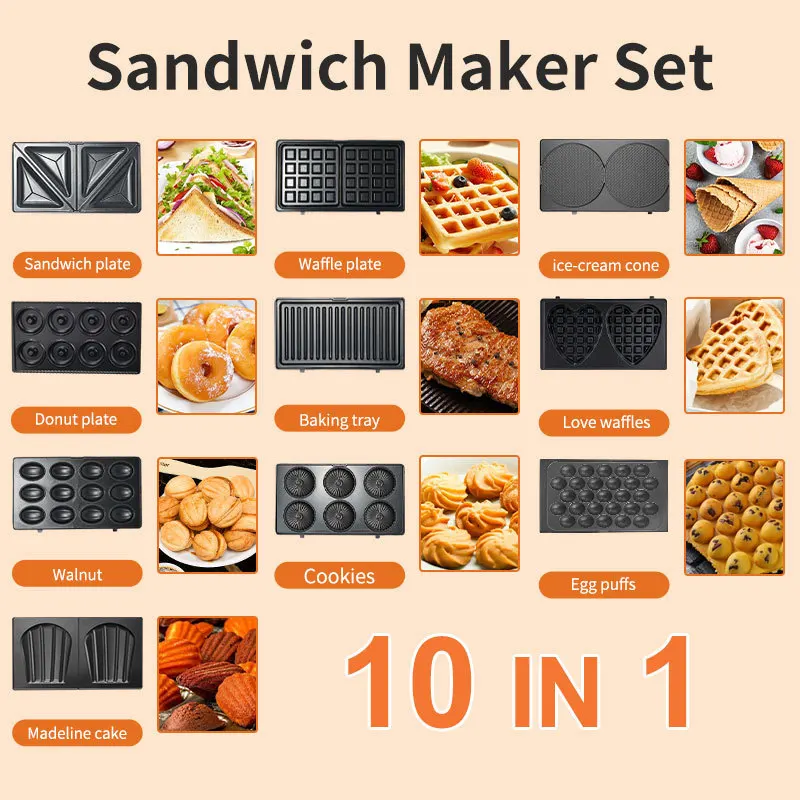 220/110V Household Appliances  - Sandwich Press Grill review and price