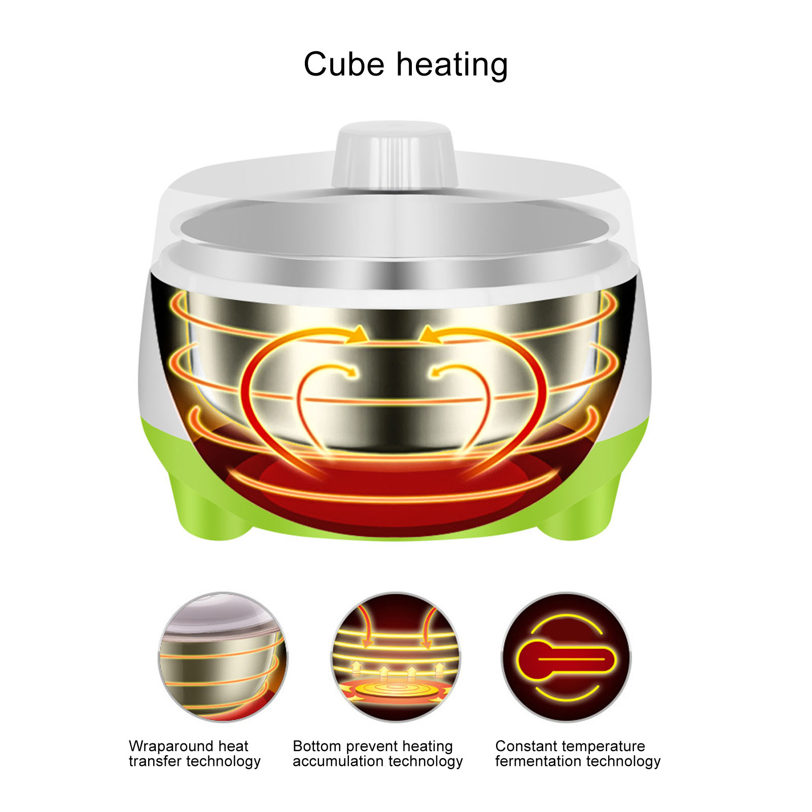 Compact Stainless Steel Yogurt - Kitchen Appliances Green review and price