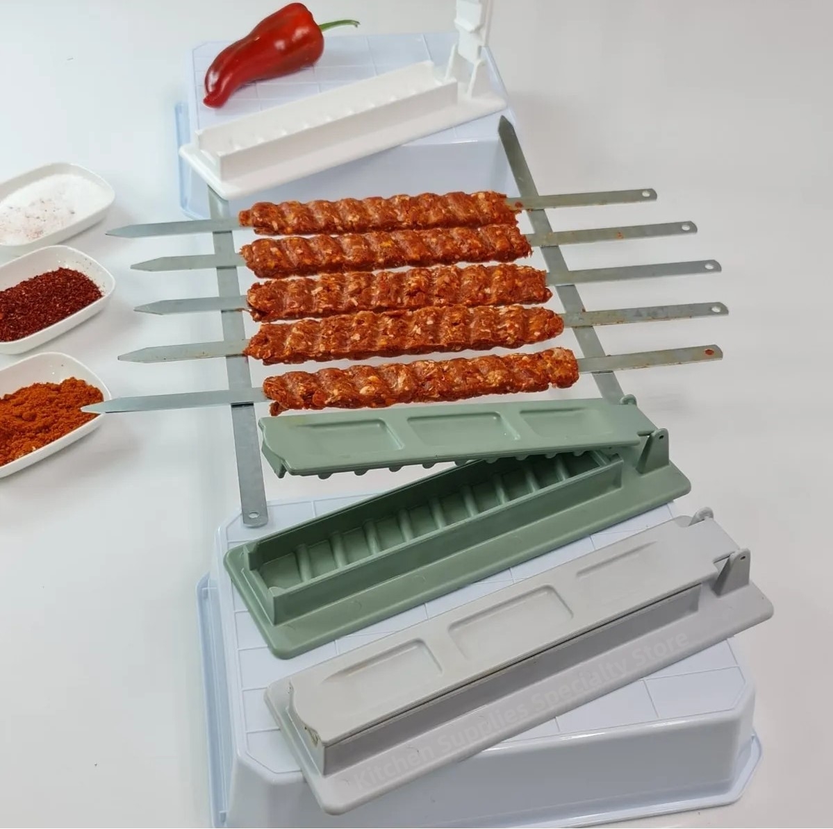 NewSingle Row Kebab Maker Bbq  - Sandwich Press Grill review and price
